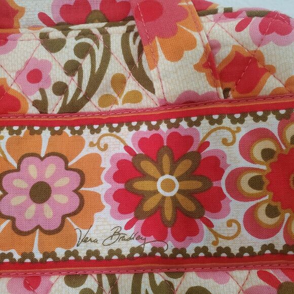 Vera Bradley Tech Travel Case Organizer Pink Floral Folkloric - Picture 2 of 10